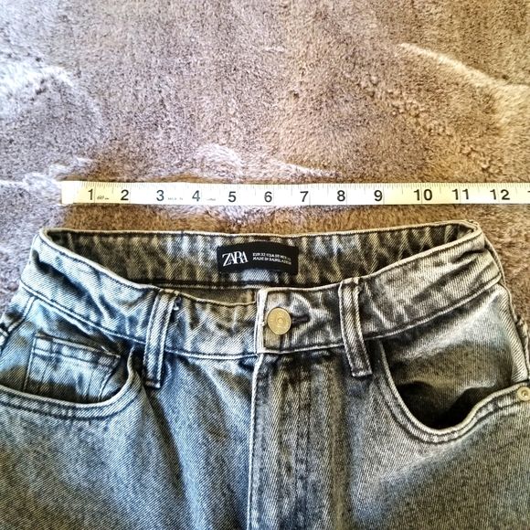 Zara jeans size 00 in gray - Picture 3 of 8